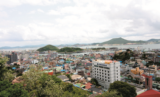 목포항과 삼학도 (2011년)