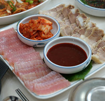 홍어삼합