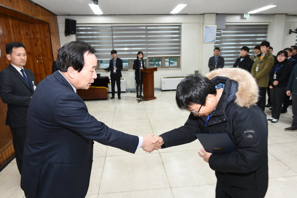 박홍률 목포시장 임용장 전달.