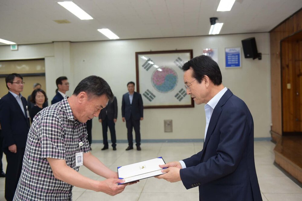 2018년08월13일 5급이하 정기인사 임용장 교부식